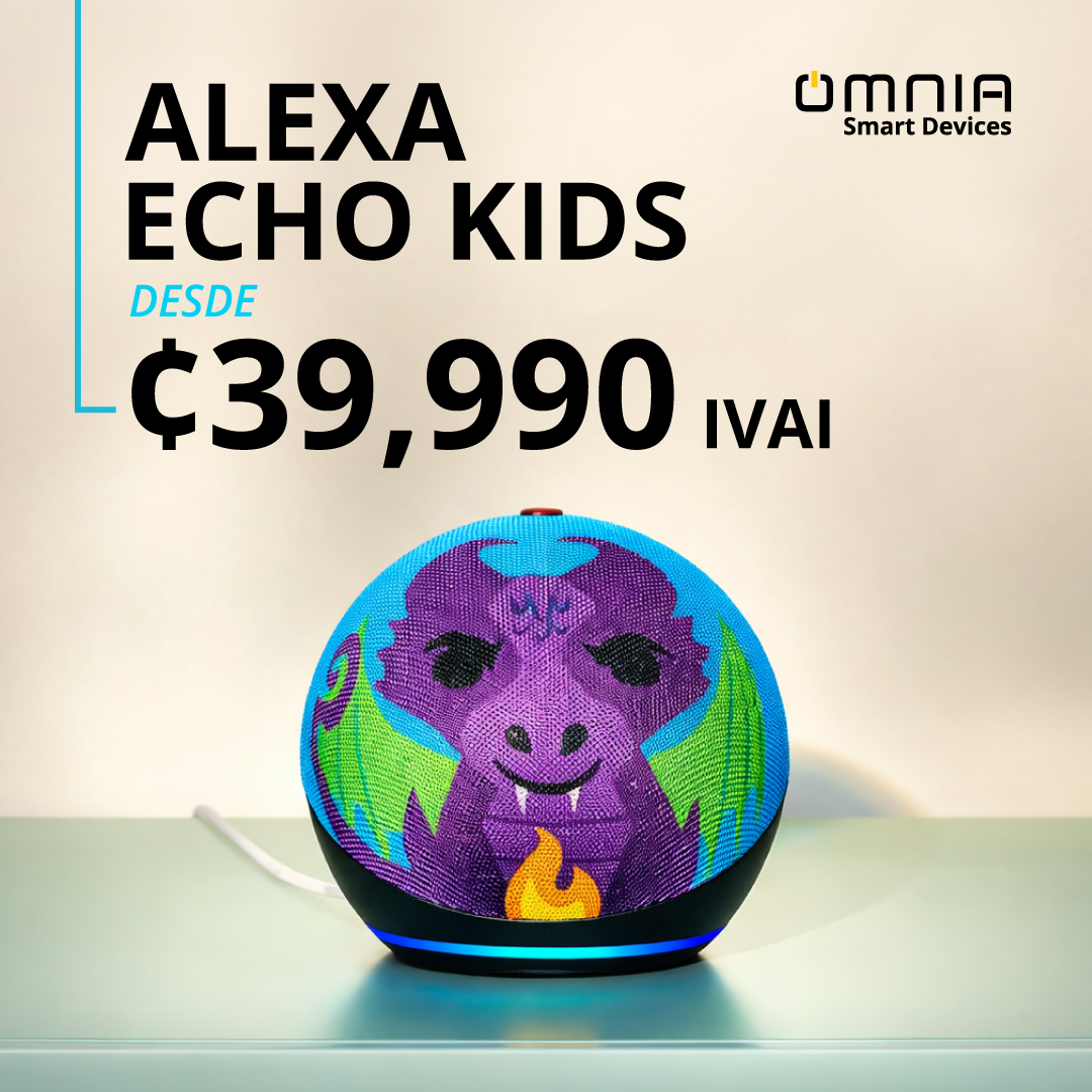 Smart OMNIA Facebook ad: Alexa también es para los peques de la…