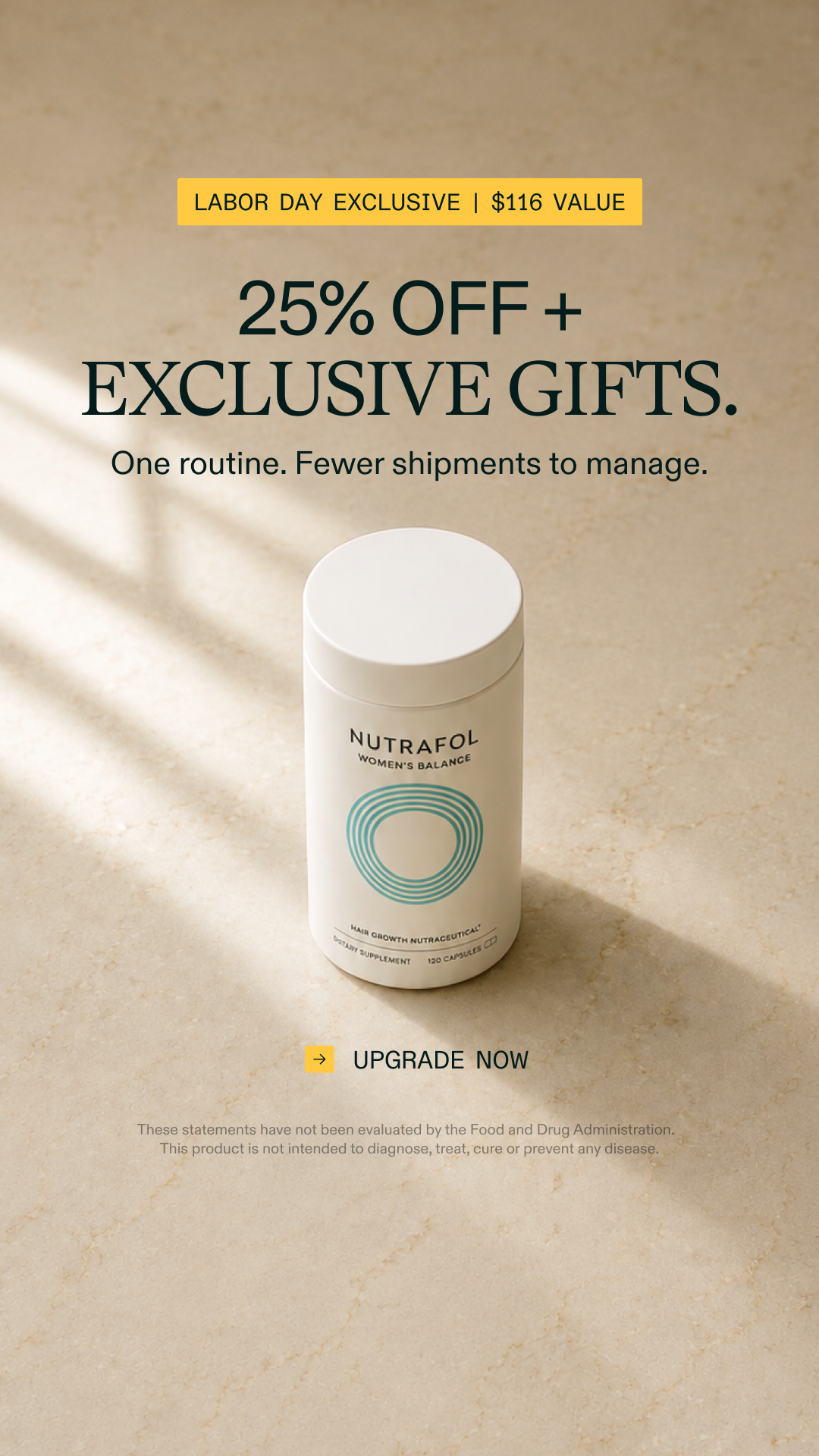Nutrafol Facebook ad