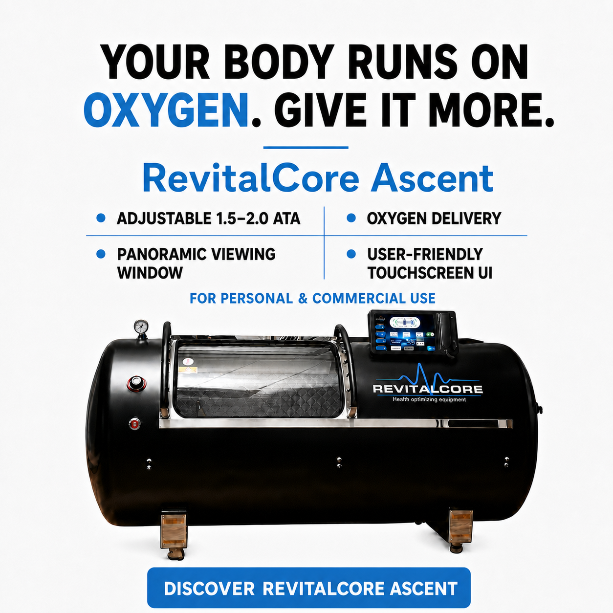 RevitalCore Equipment Facebook ad: Make Your Facility Stand Out