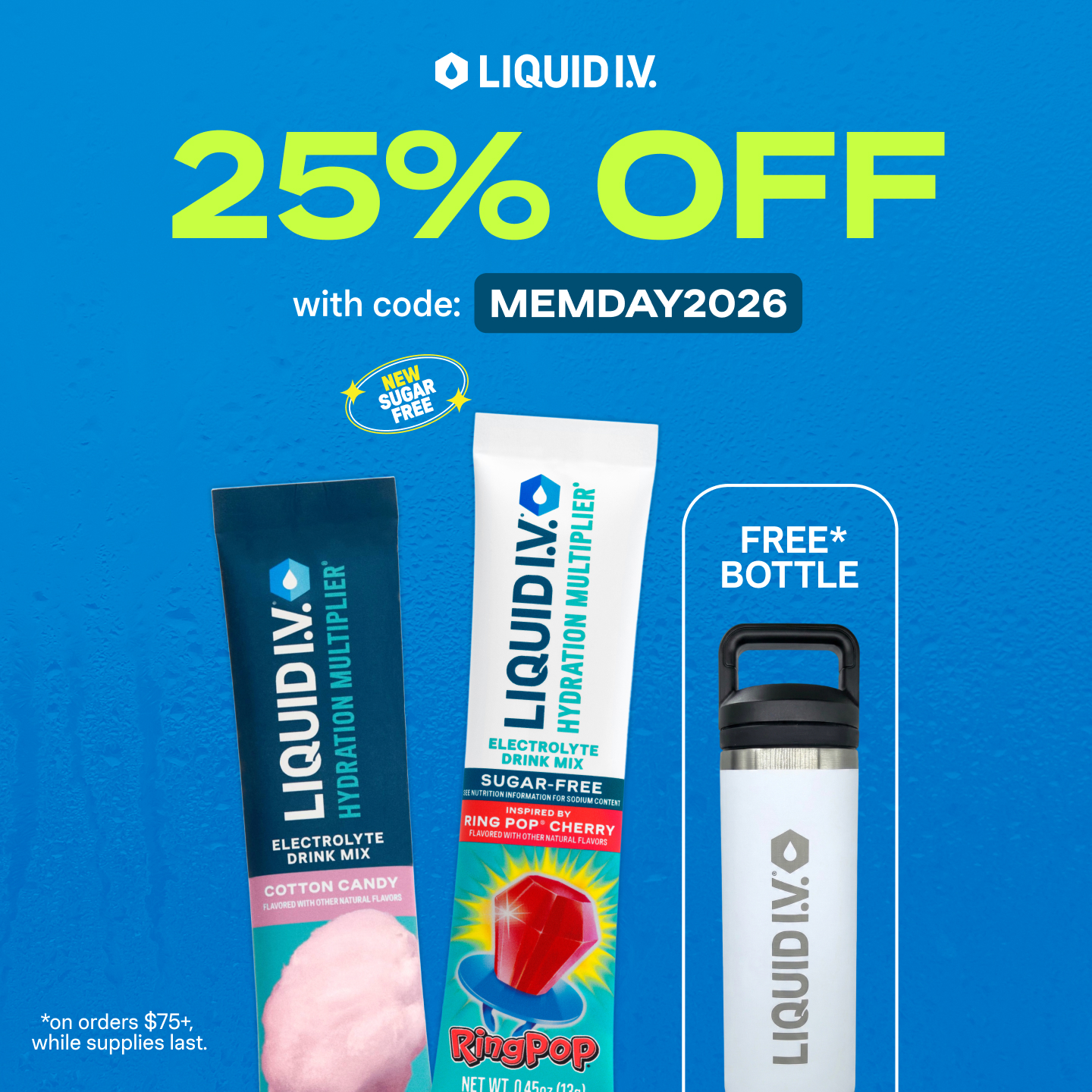 Liquid I.V. Facebook ad