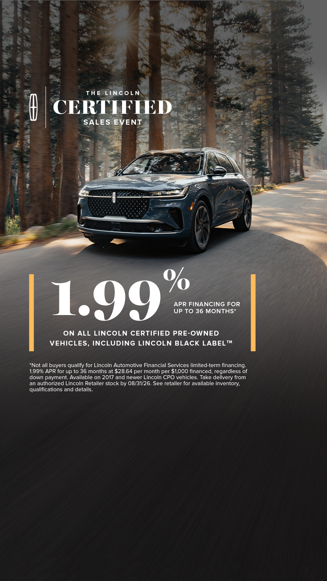 Lincoln Facebook ad