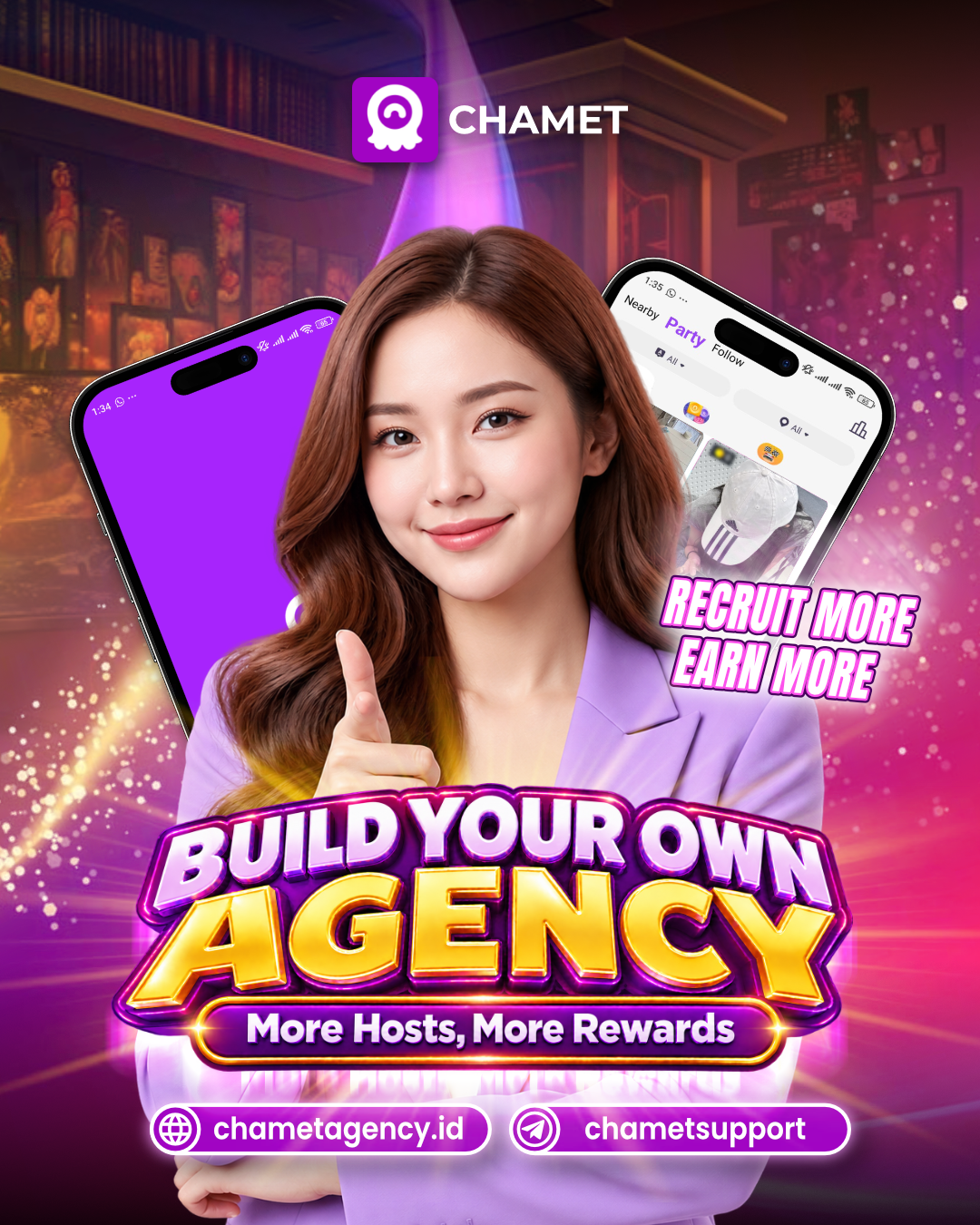 Chamet Agency Facebook ad: Chamet Official Partner