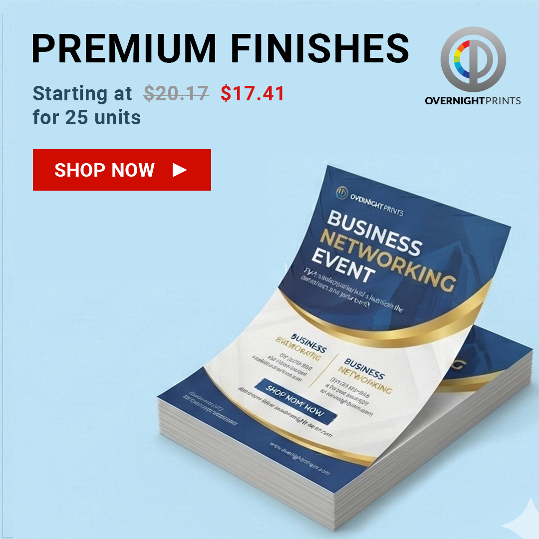 OvernightPrints.com Facebook ad