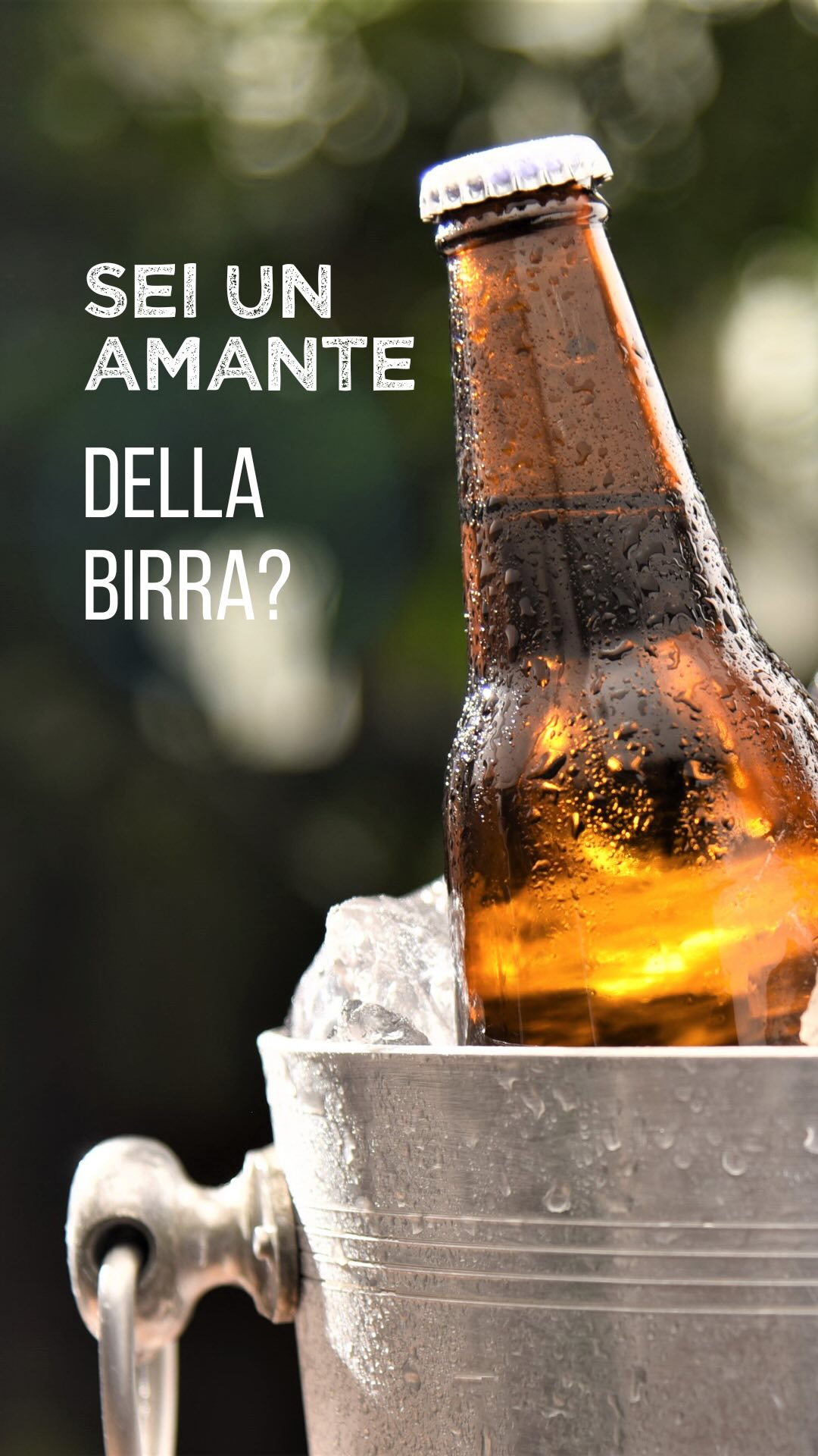 birrificiob2o Facebook ad: Sei un vero amante della birra?