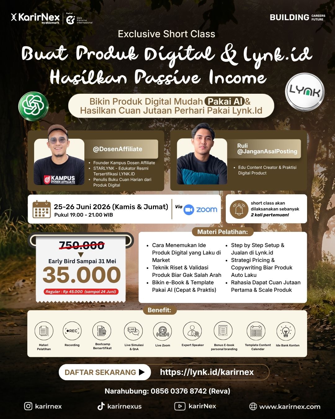 KarirNex Facebook ad