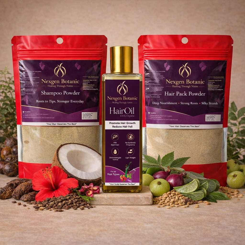 NexGen Botanic Facebook ad: This is not an overnight process-real hair growth…