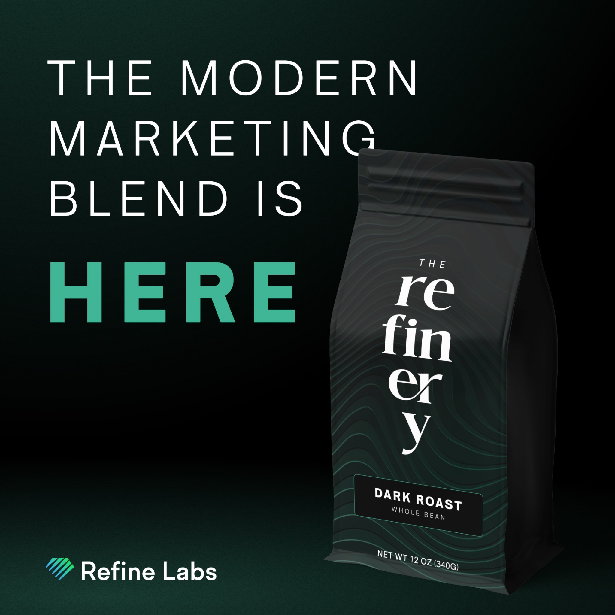 Refine Labs Facebook ad: The perfect pour for predictable growth