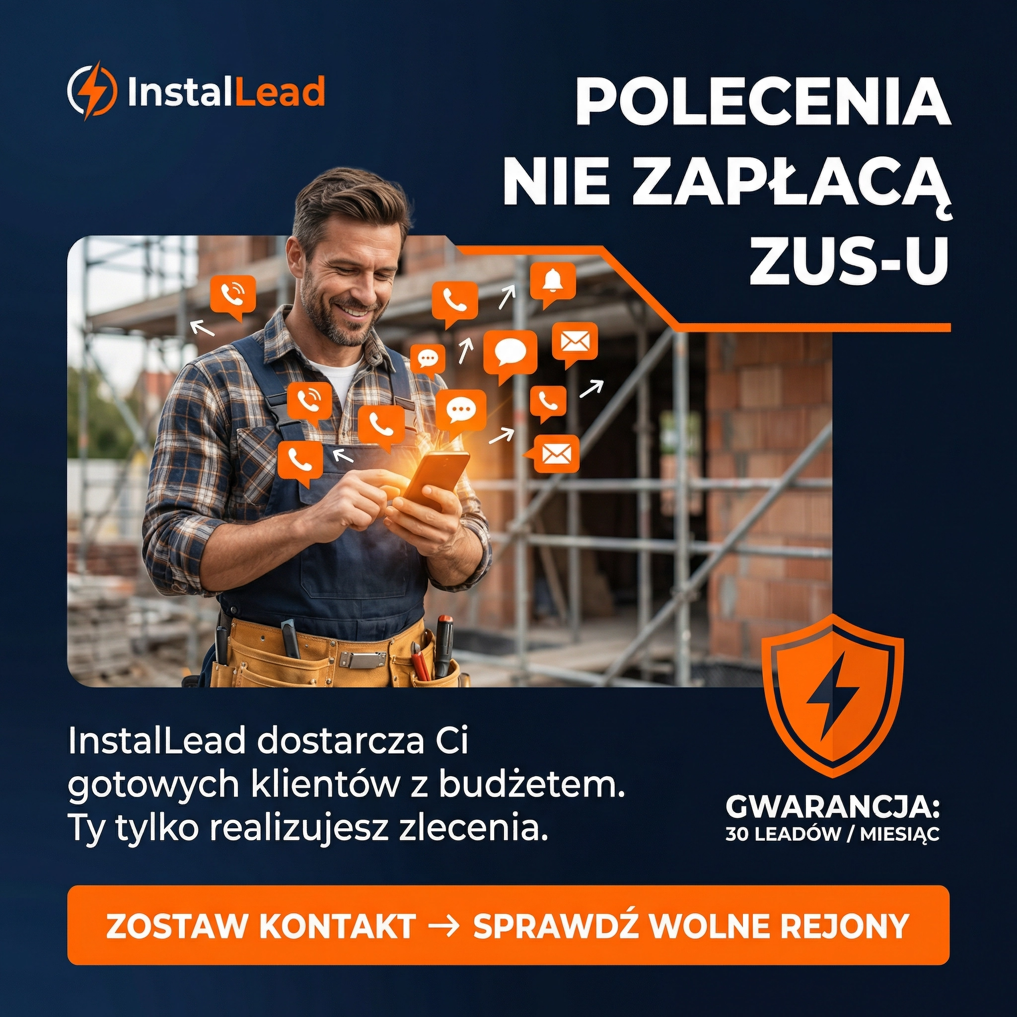 InstalLead Facebook ad: Sprawdź system