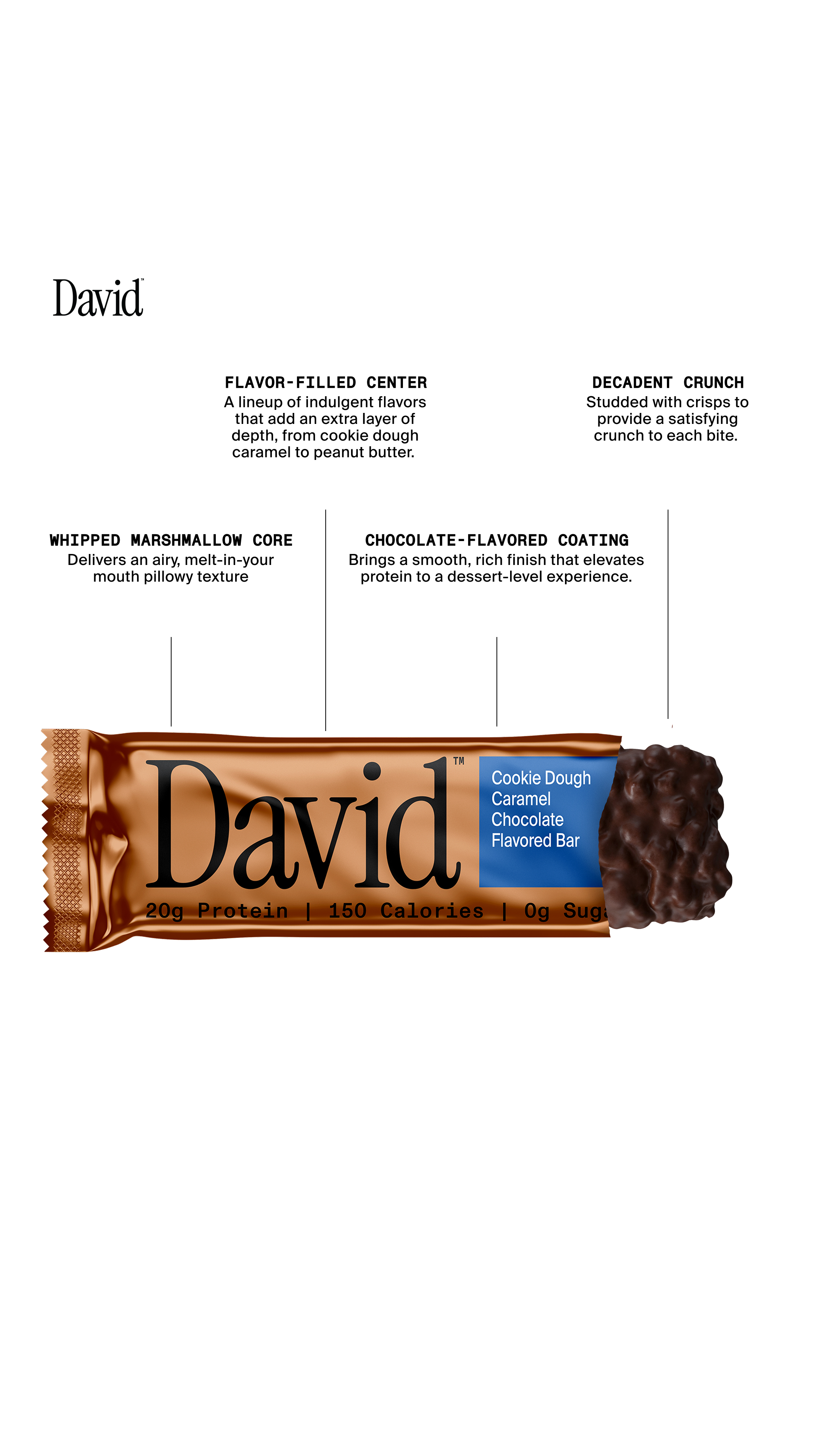 David Protein Facebook ad