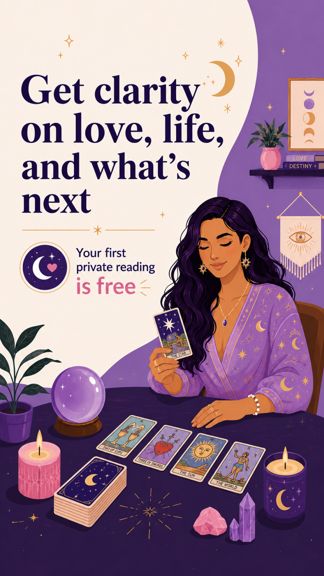PsychicBook Facebook ad