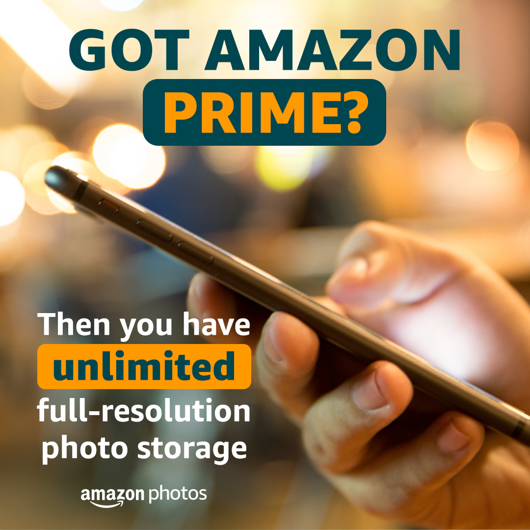 Amazon Photos Facebook ad