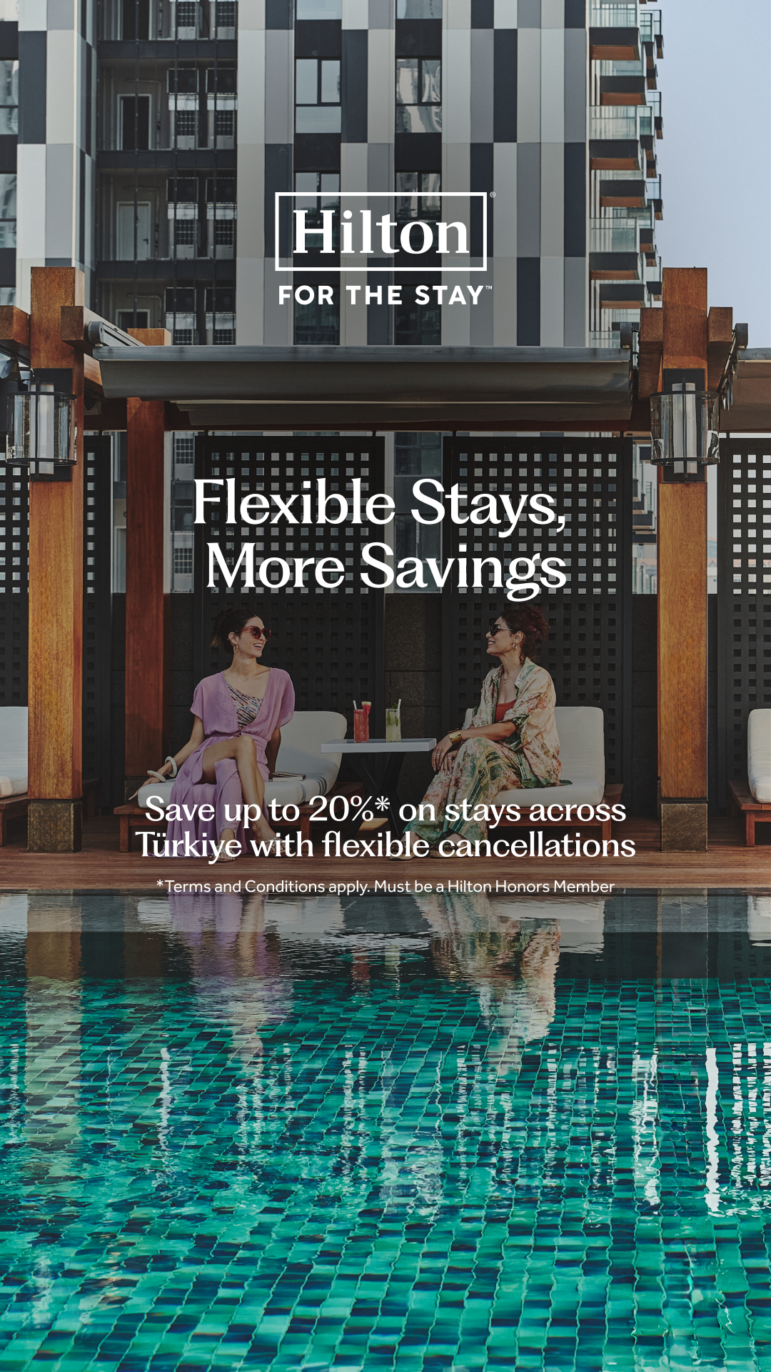 Hilton Facebook ad