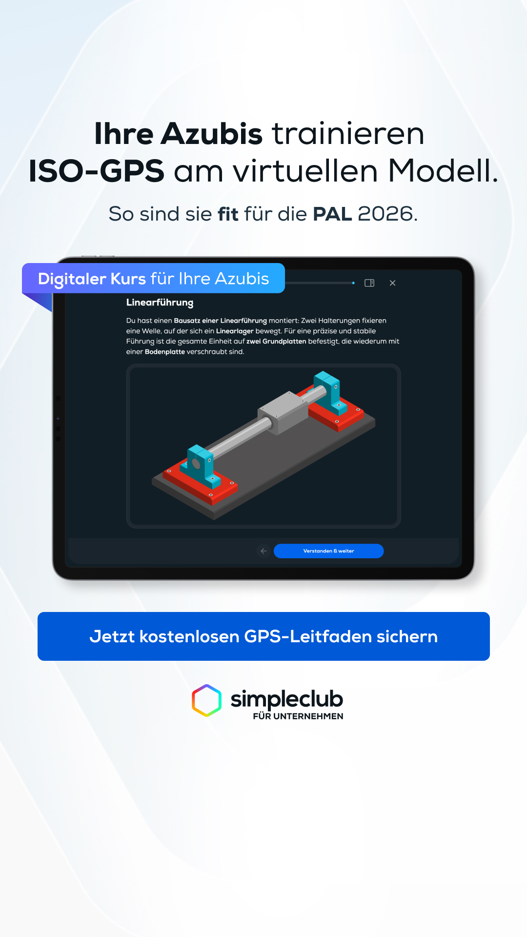 simpleclub Facebook ad