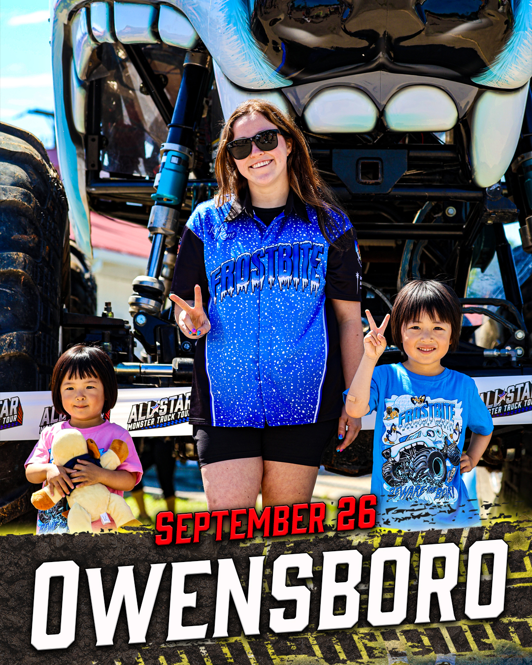 All Star Monster Truck Tour Facebook ad from Aug 17, 2026