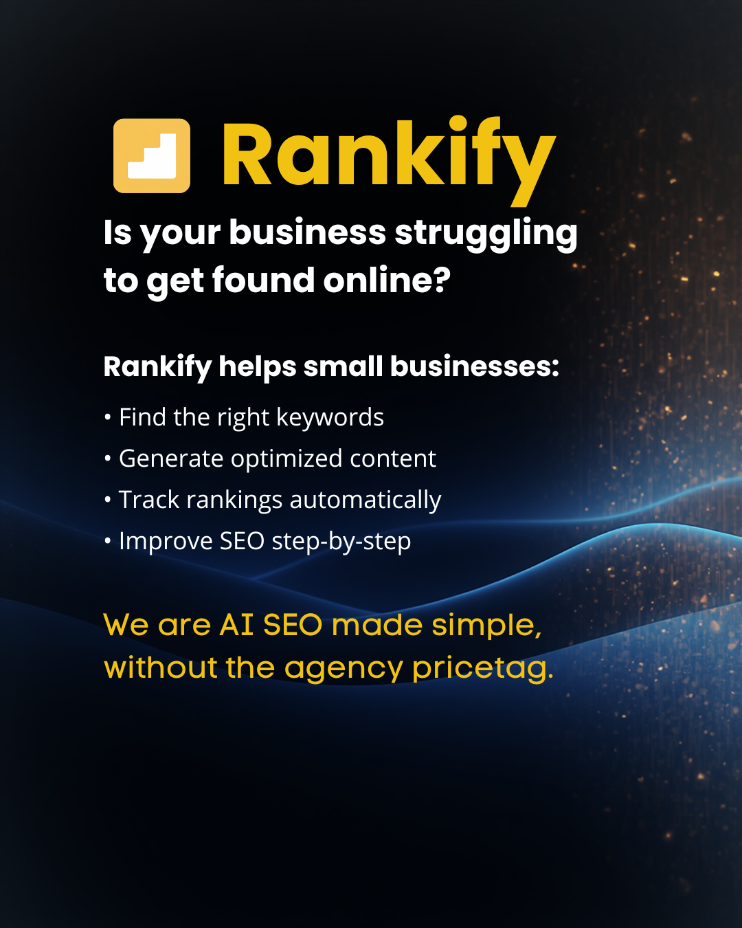 Rankify Facebook ad