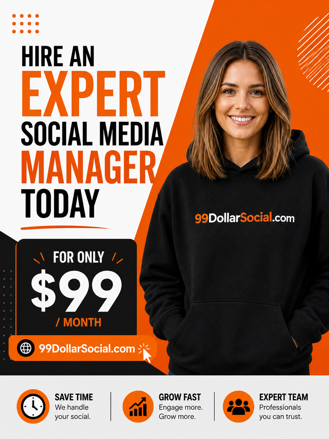 99DollarSocial.com Facebook ad