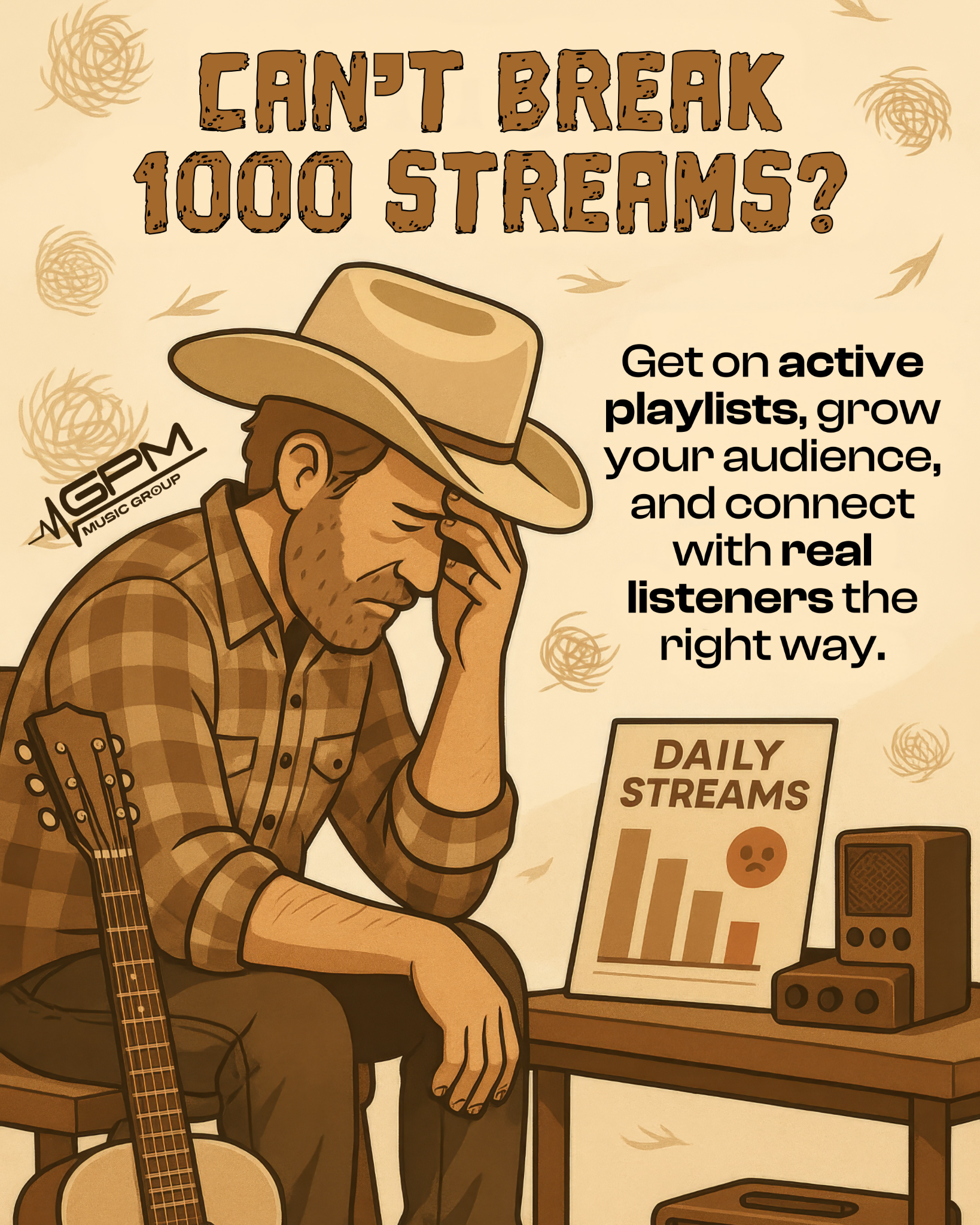 GPM Music Group Facebook ad