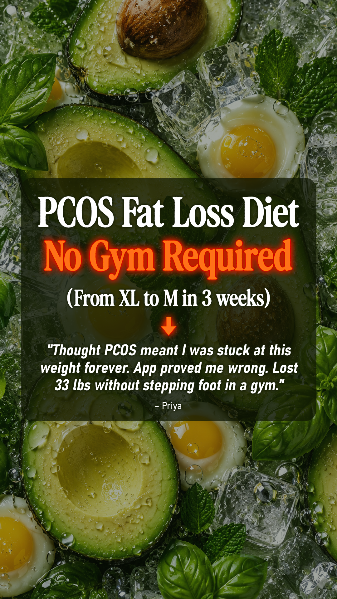 MyBody for PCOS Facebook ad