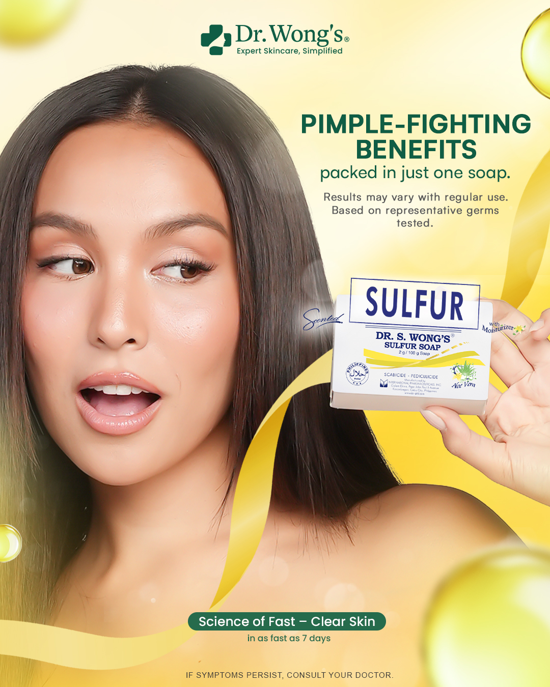Dr. S. Wong Facebook ad
