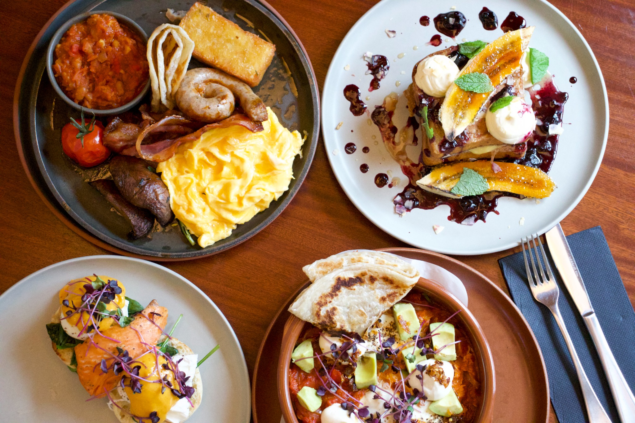 Sunfire Facebook ad: Queenstown's Best Breakfast by The Lake - from 8:30 Daily