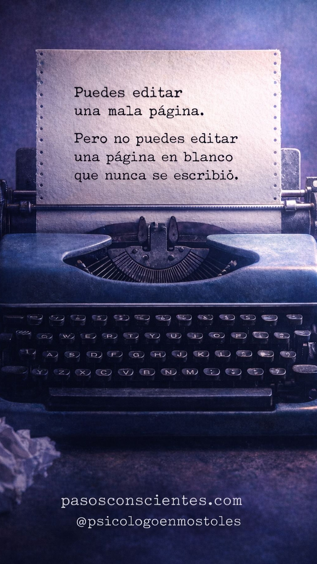 Pasos Conscientes Psicología • Móstoles Facebook ad: Chat in Messenger