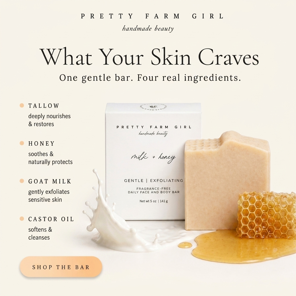 Pretty Farm Girl Facebook ad