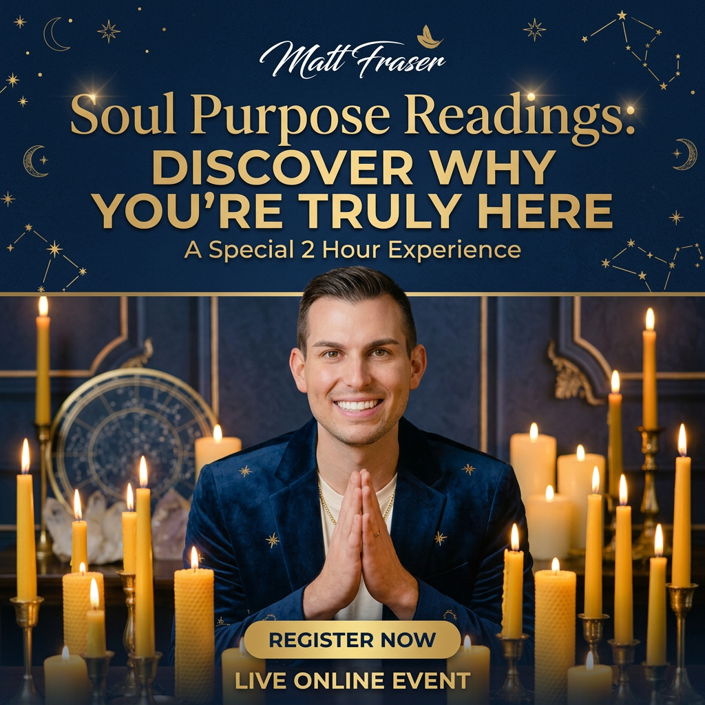 Matt Fraser Facebook ad: Discover Your Soul Purpose (Tap Here)