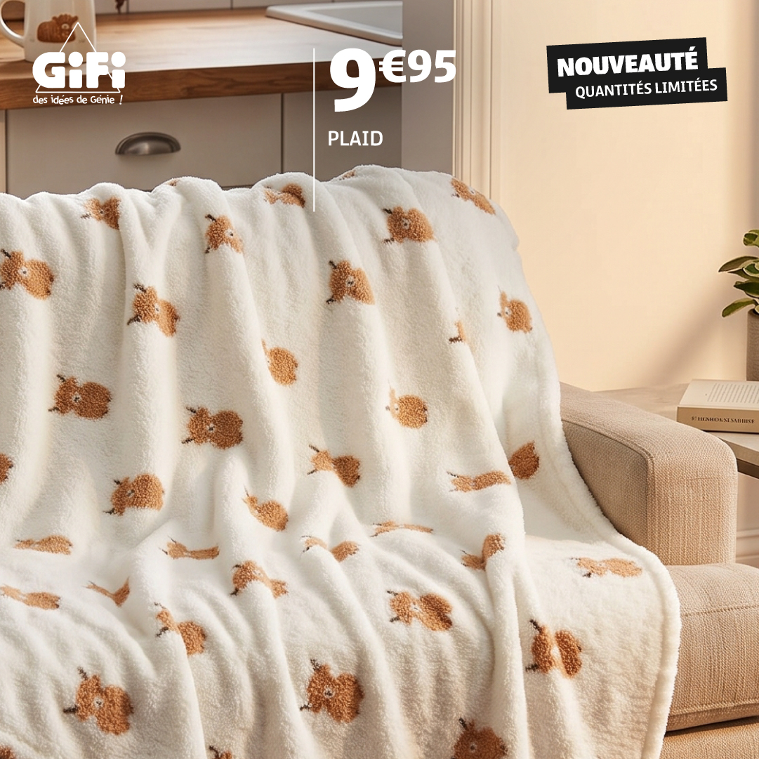 GiFi Facebook ad: Prenez la déco par les cornes!