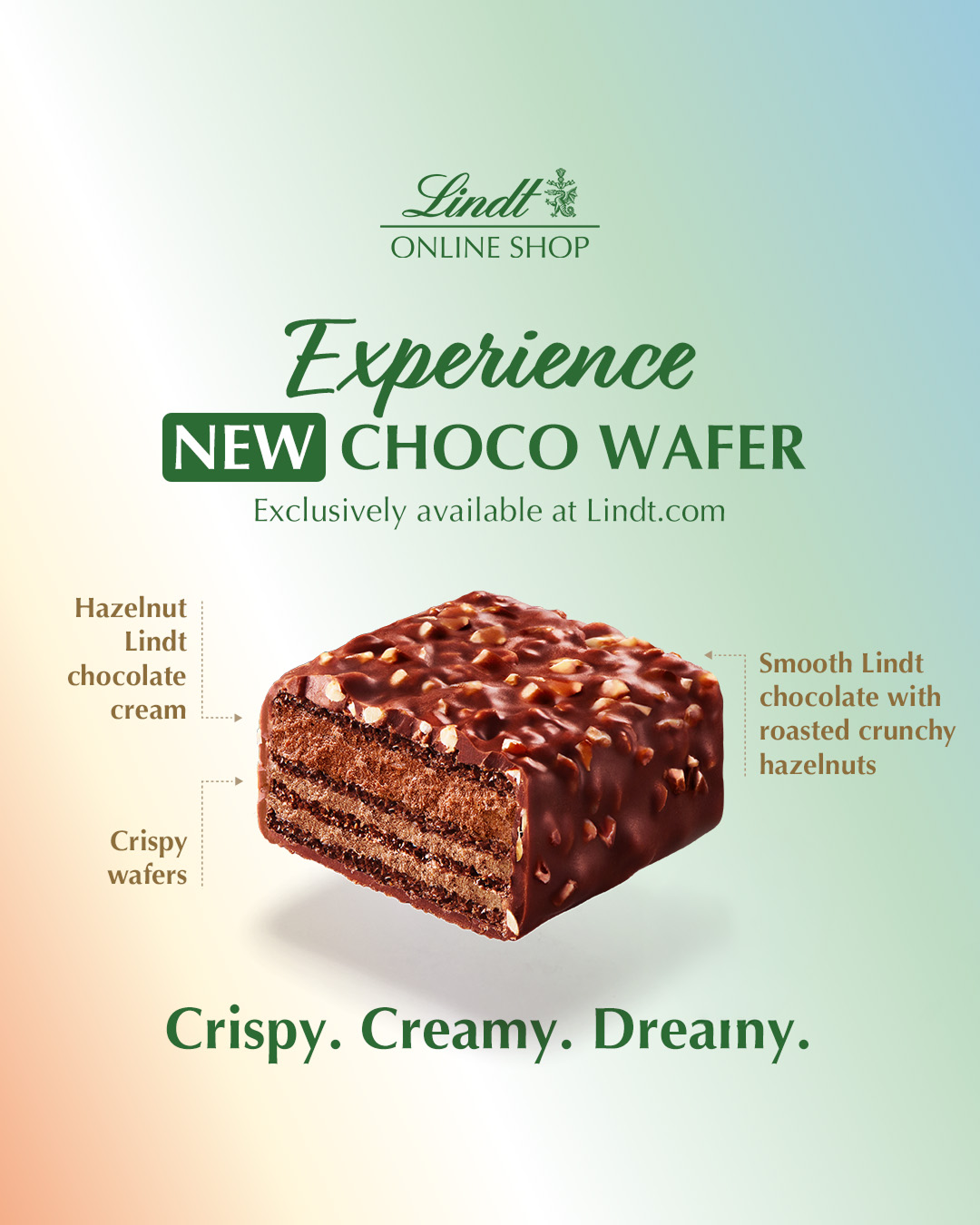 Lindt Facebook ad