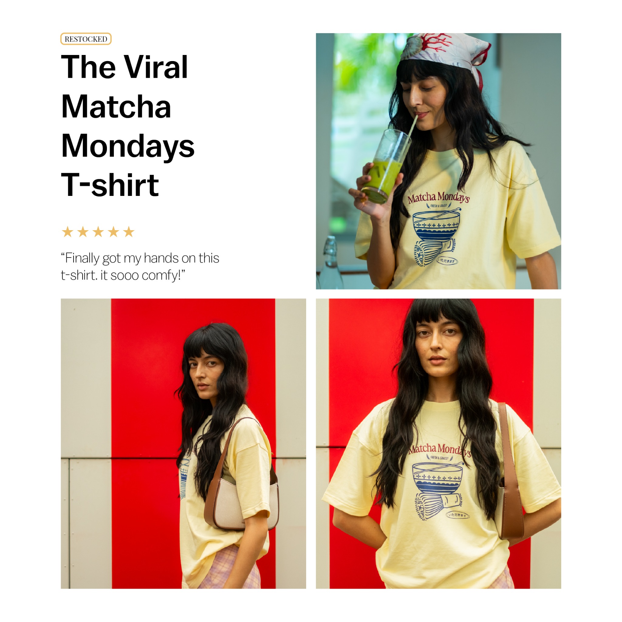 Kairo Facebook ad: The Matcha Tee Is Back