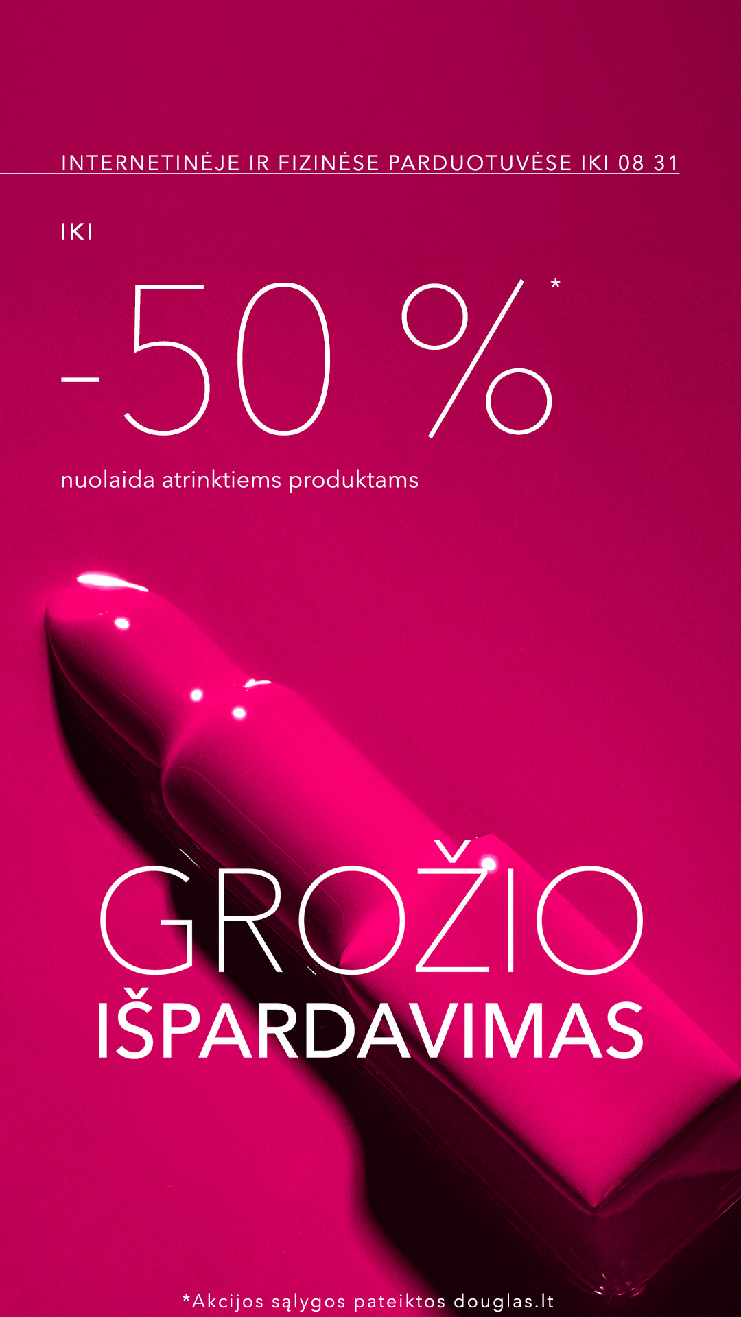 Douglas Lietuva Facebook ad