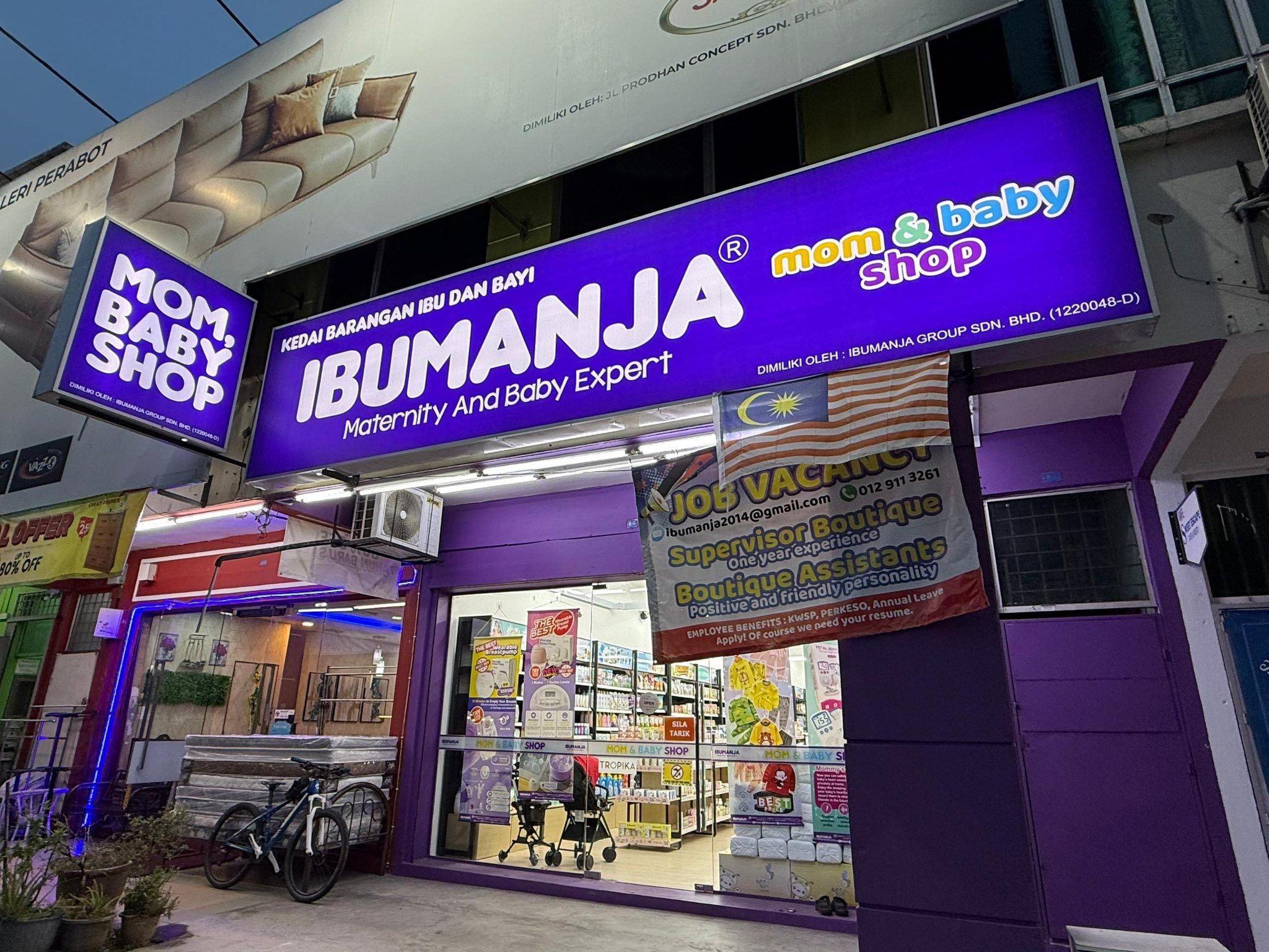 Butik Ibu Mengandung & Bayi Semenyih Facebook ad