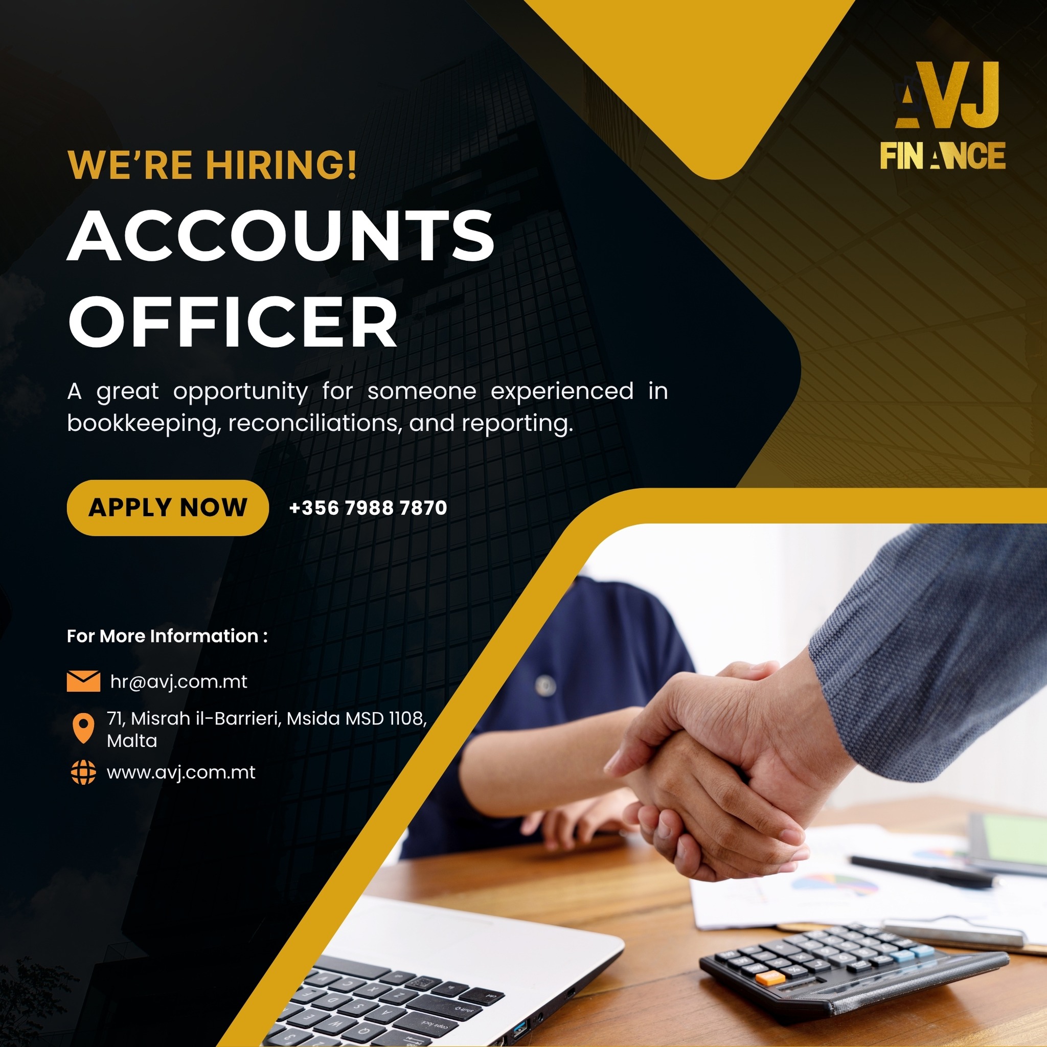 AVJ Finance Ltd Facebook ad: Home - AVJ Finance Ltd.