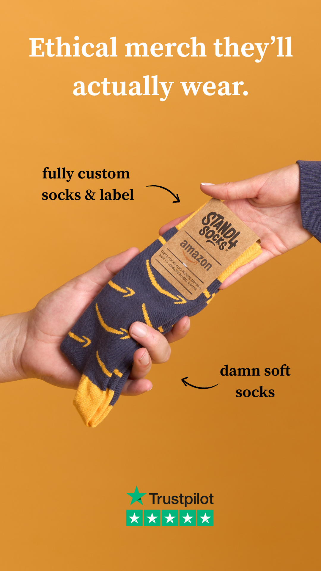 Stand4 Socks Facebook ad from Jun 1, 2026