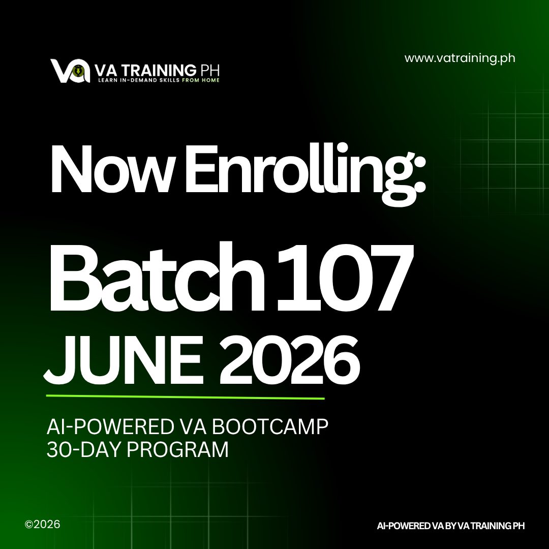 VA Training PH Facebook ad