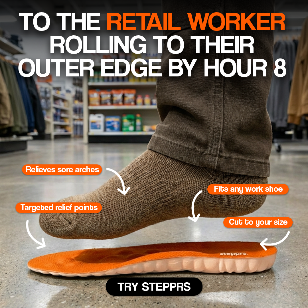 Stepprs Facebook ad