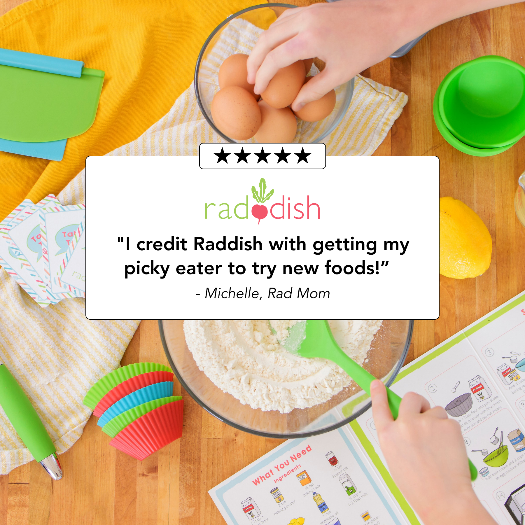 Raddish Kids Facebook ad