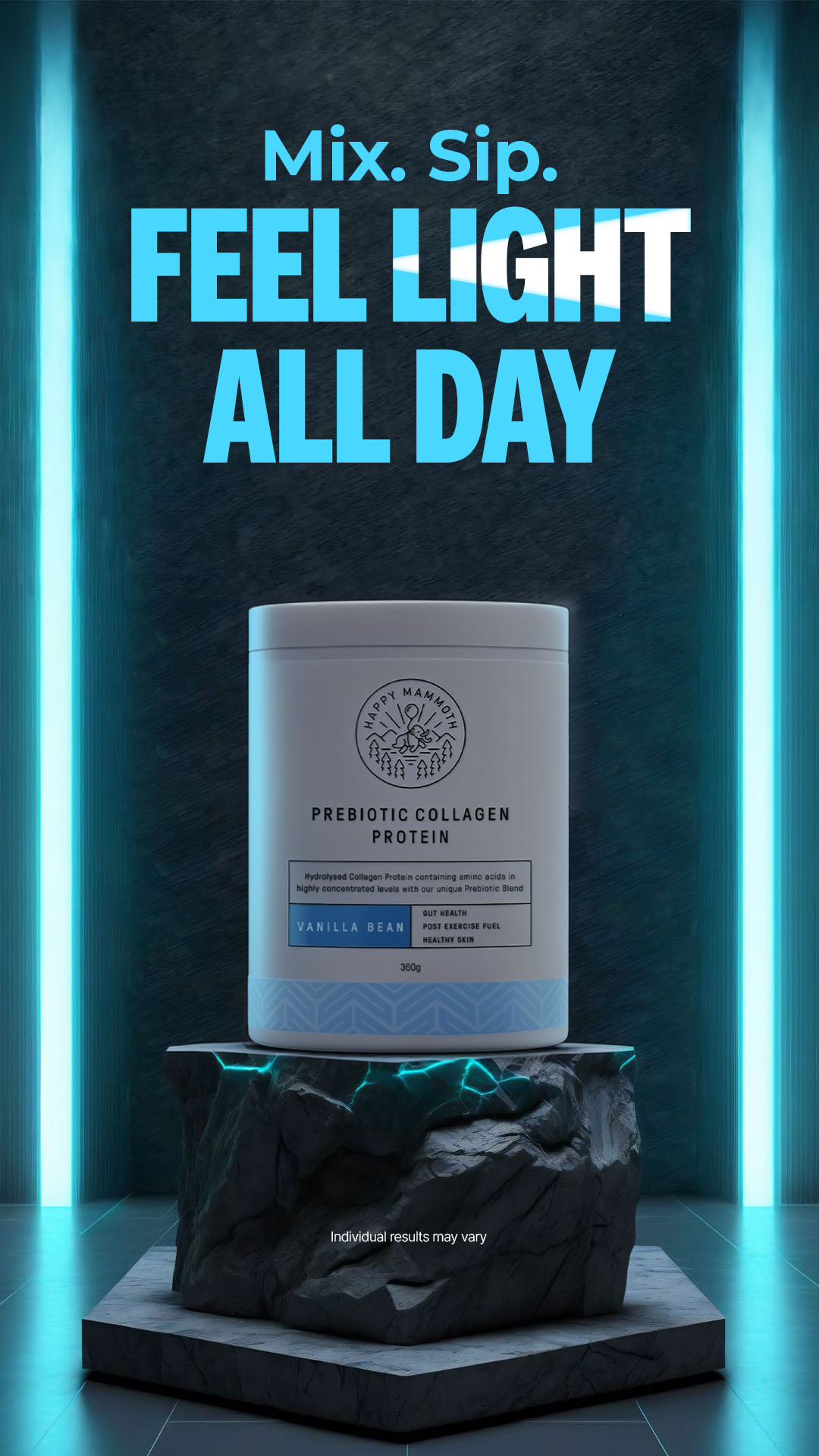 Happy Mammoth Facebook ad