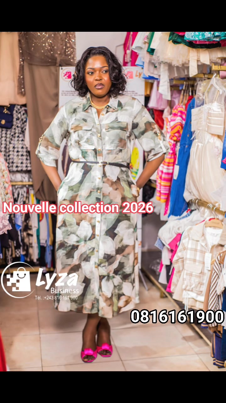 Lyza Business RDC Facebook ad: �Nos tenues des haut de gamme sont disponibles…