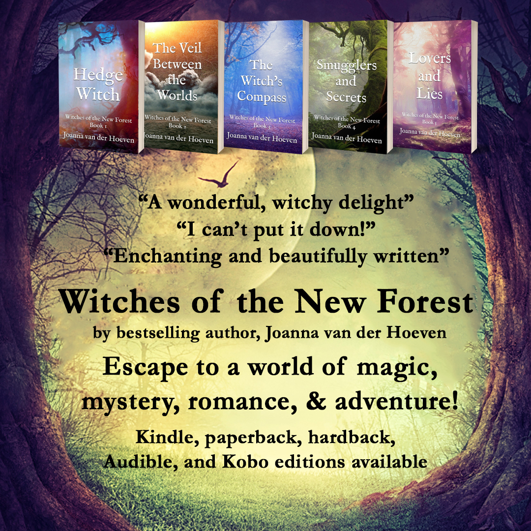 Joanna van der Hoeven Facebook ad: Witches of the New Forest