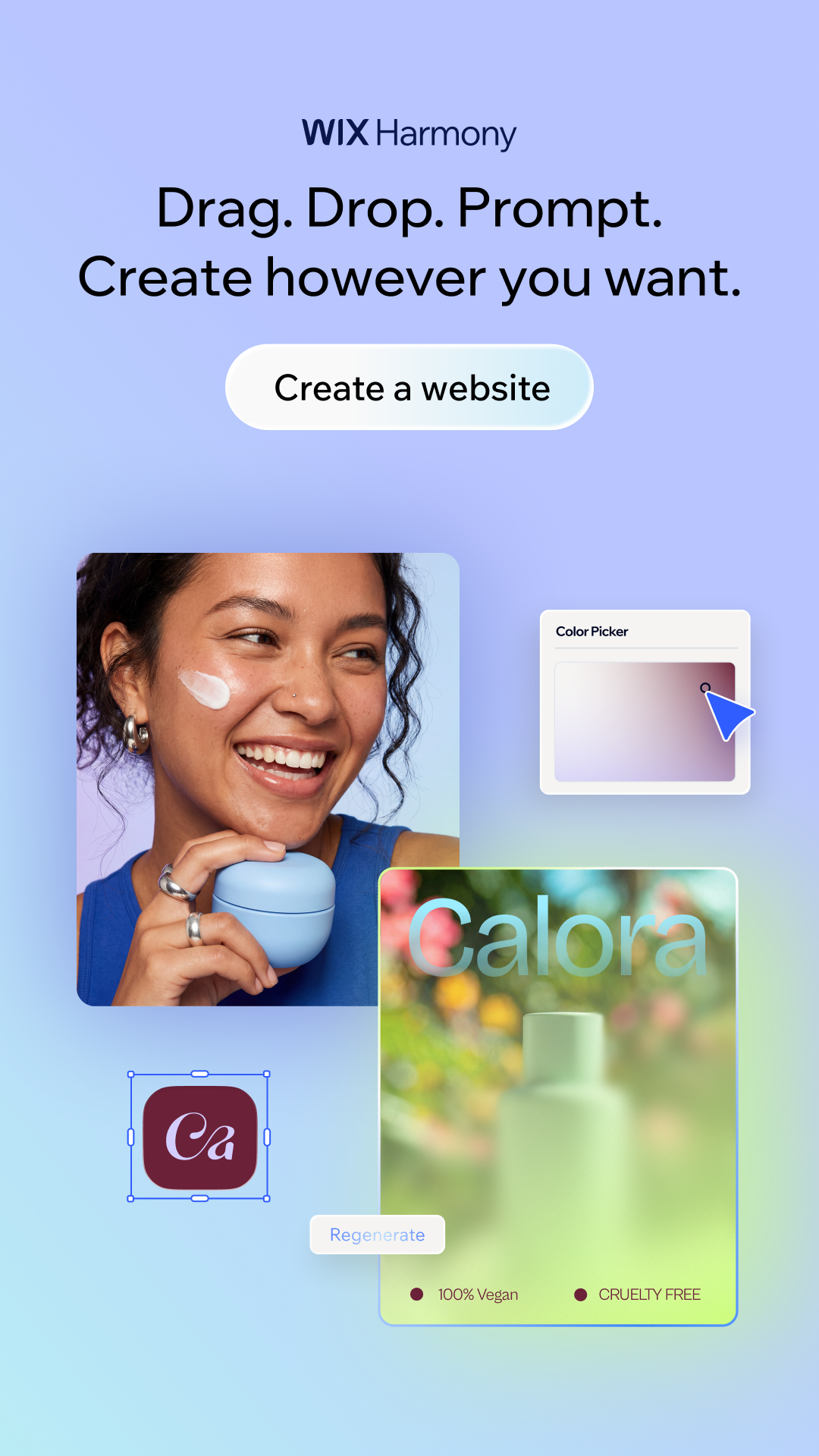 Wix Facebook ad