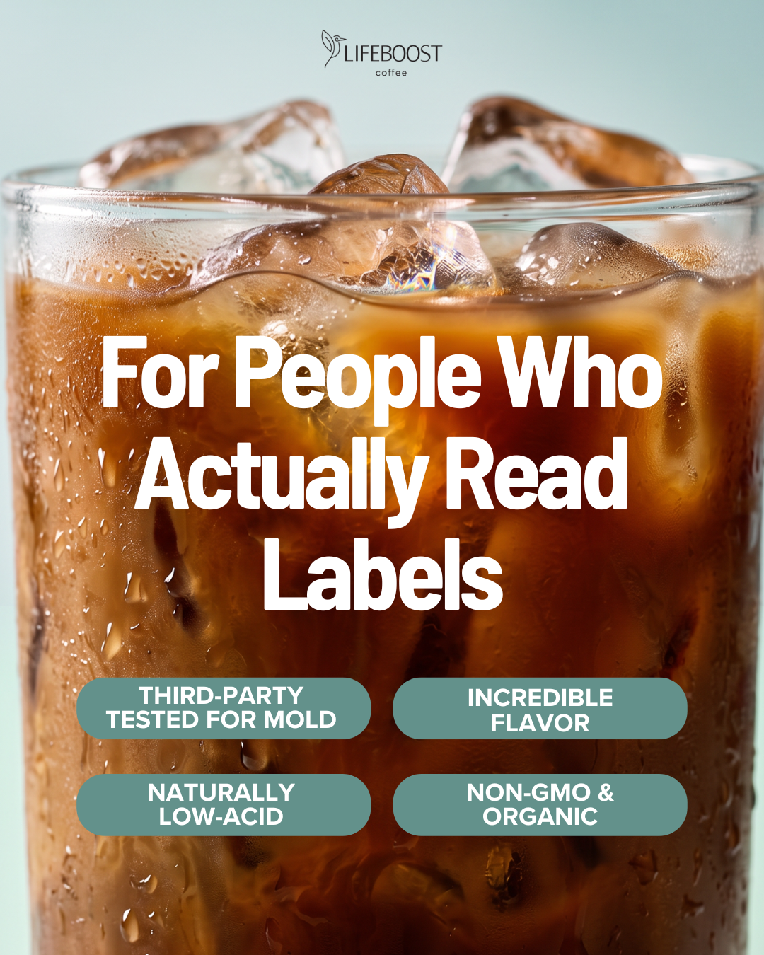 Lifeboost Coffee Facebook ad