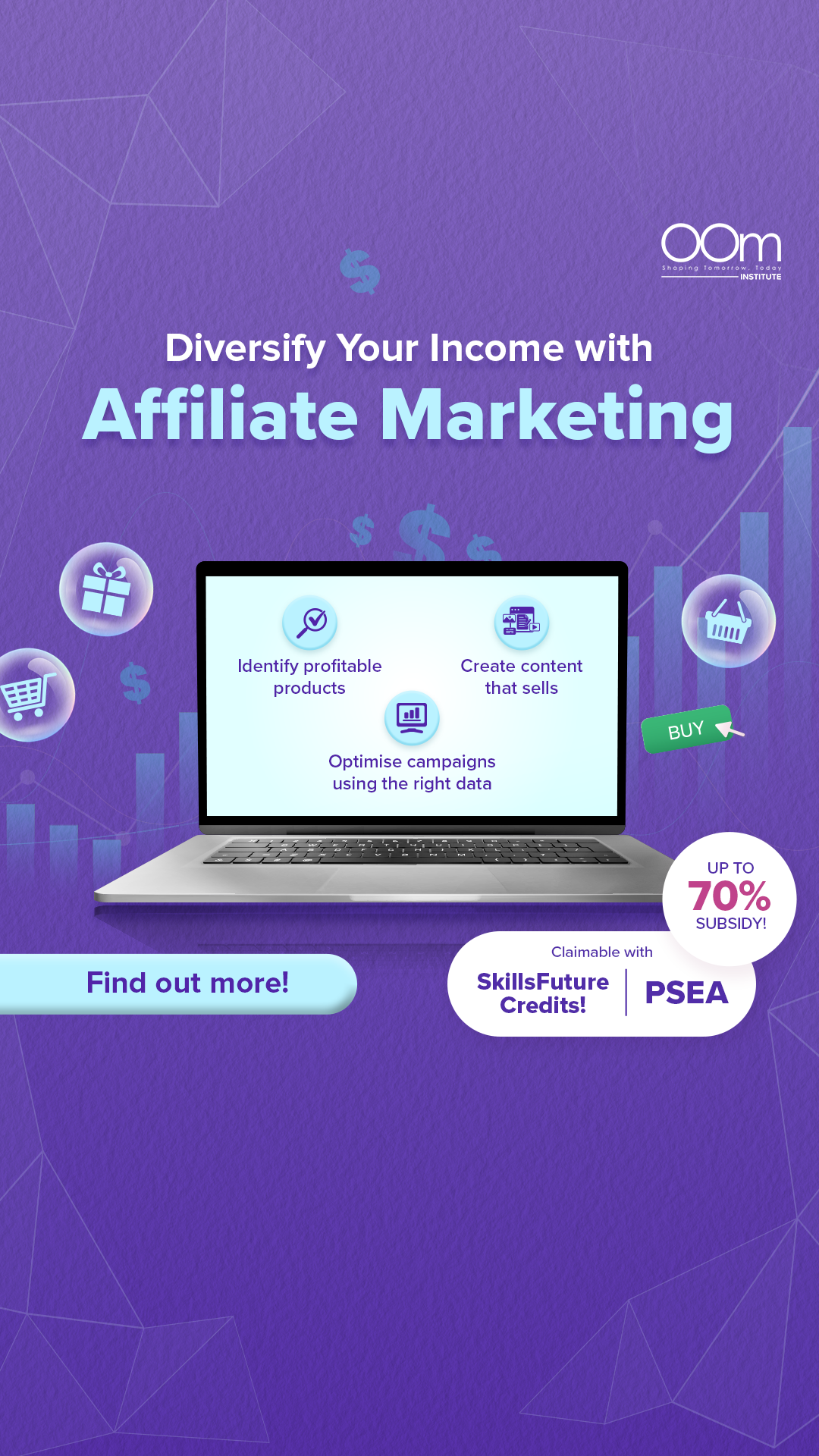 OOm Digital, Tech & AI Institute Facebook ad