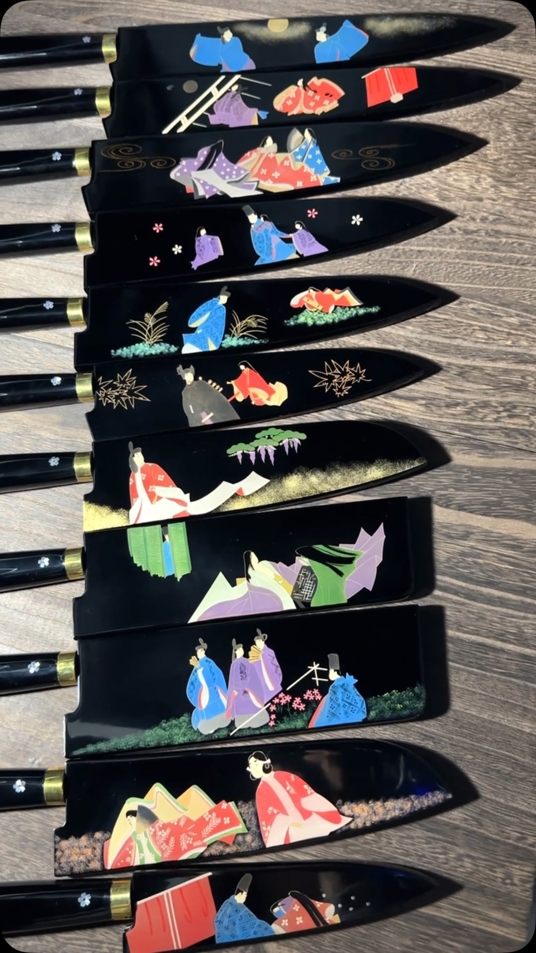 Hocho-Knife Facebook ad: Takeshi Saji MURASAKI SHIKIBU 1000th Anniversary Makie…