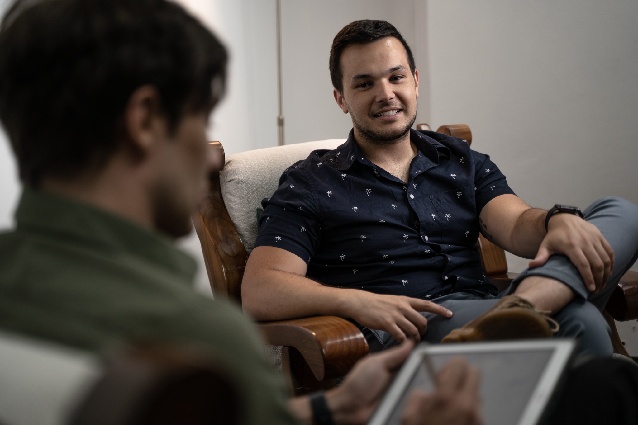 Mindful Moments with Gerrit Facebook ad: Empowering Men's Mental Health with Gerrit Nel