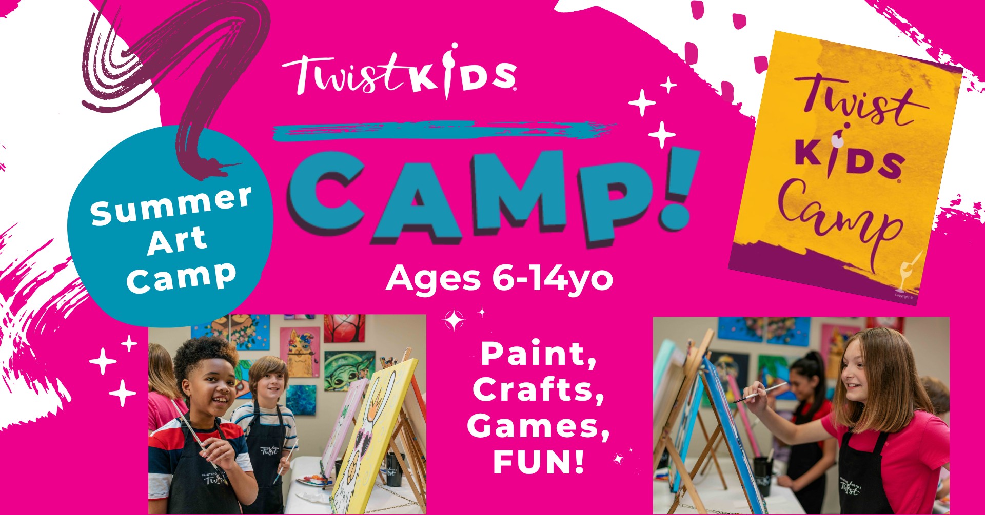 Painting with a Twist Facebook ad