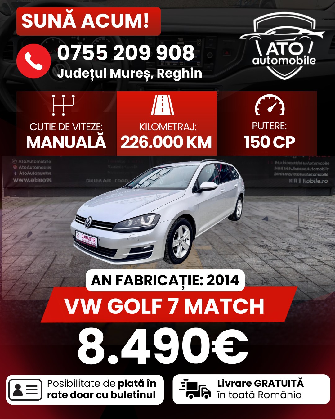 Ato Automobile Facebook ad