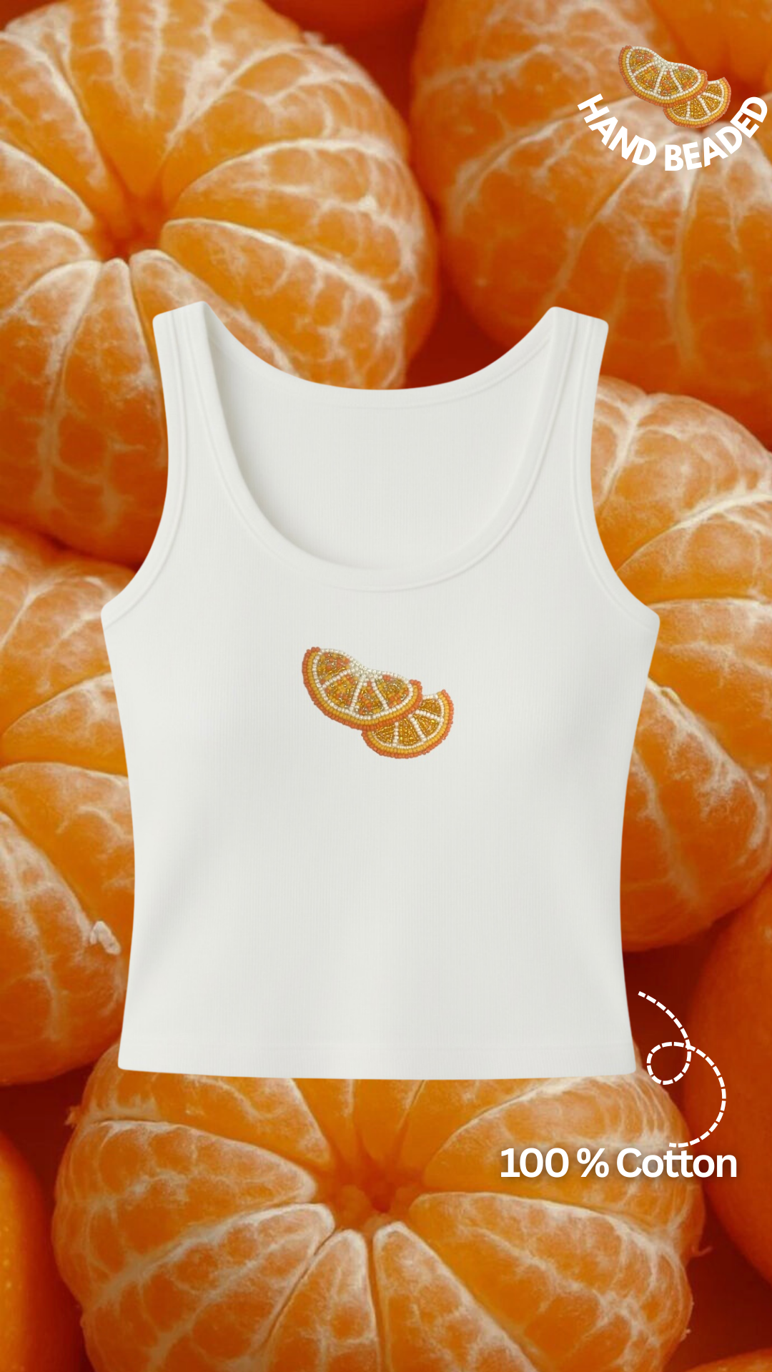 Pastmodrn Facebook ad: Our best seller hand beaded tank top is…