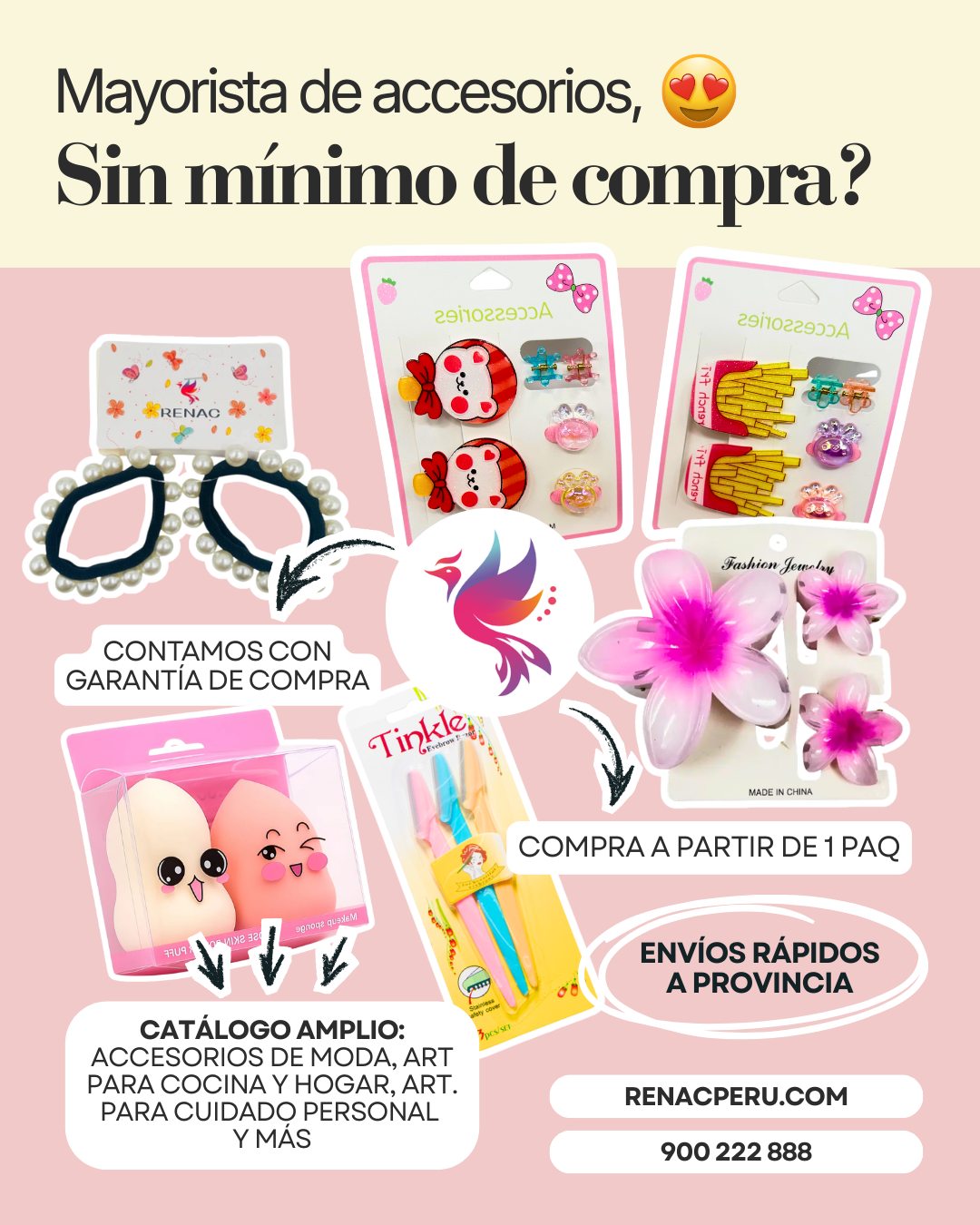 RENAC PERÚ - Mayorista online Facebook ad: ¡Emprende con los mejores precios de importación!