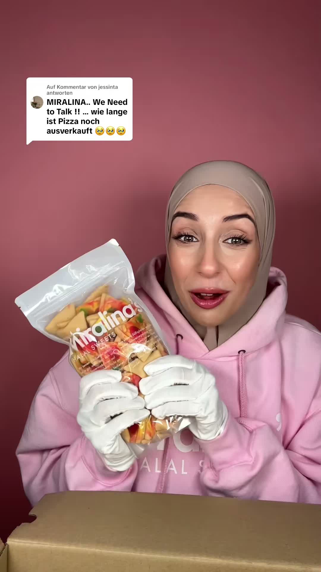 Miralina's Halal Sweets Facebook ad from Aug 24, 2026